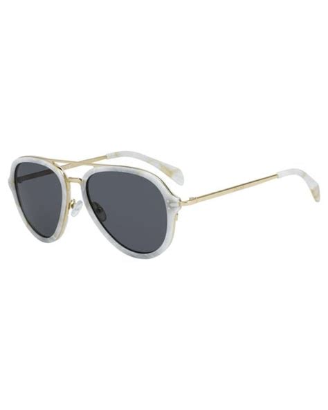 celine cl 41374s 023f aviator sunglasses|CELINE Aviator Sunglasses CL 41374/S Black .